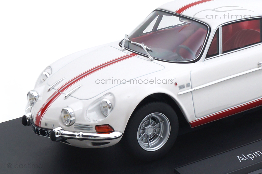 Renault Alpine A110 1600S 1971 weiß/rot Norev 1:18 185303