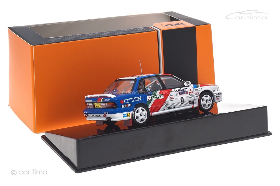 Mitsubishi Galant VR-4 RAC Rallye 1990 Eriksson/Parmander IXO 1:43 RAC346LQ