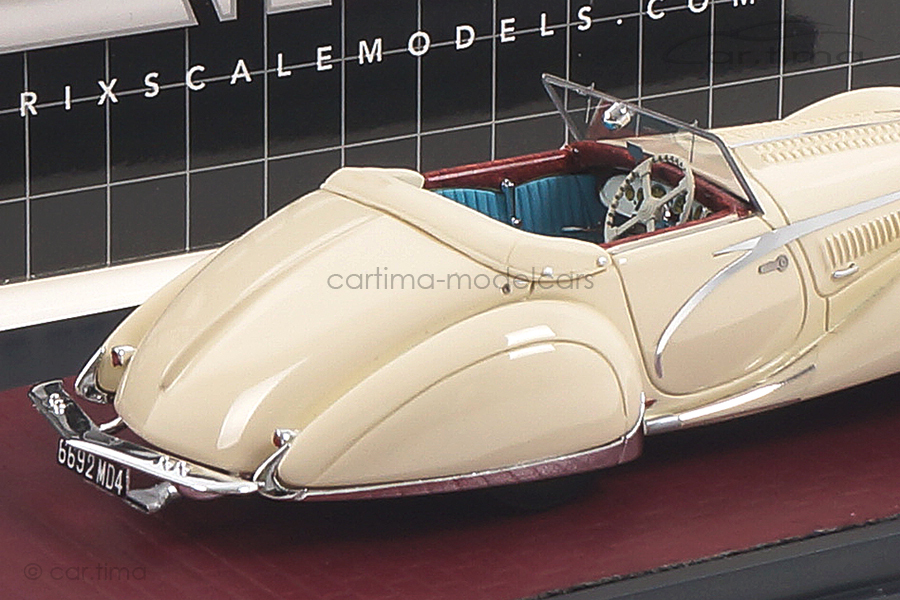 Talbot-Lago T150C Cabriolet Figoni & Falaschi 1936 weiß Matrix 1:43 MX41904-031