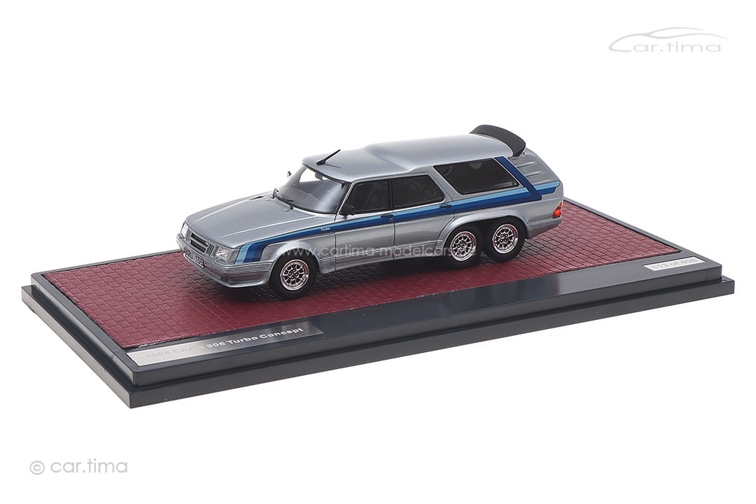 Saab 906 Turbo Concept 1984 silber Matrix 1:43 MX41801-042