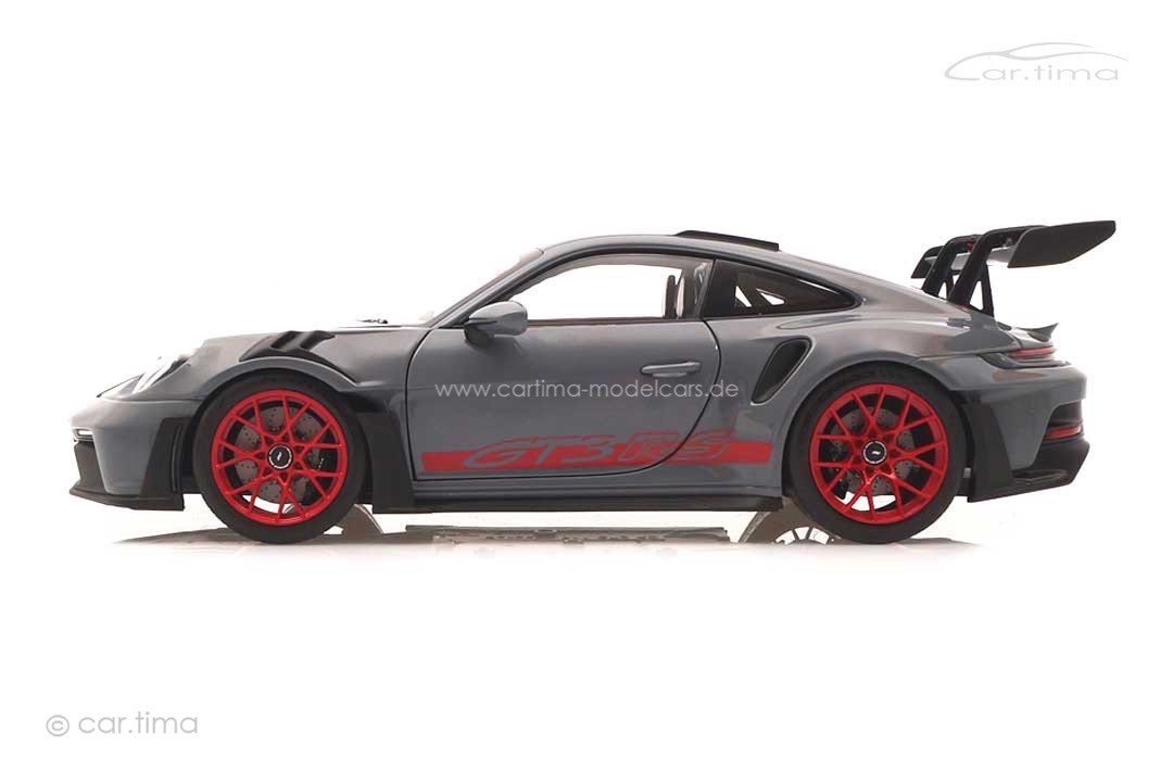 Porsche 911 (992) GT3 RS Arktikgrau/Rad Pyrorot Norev 1:18 187350