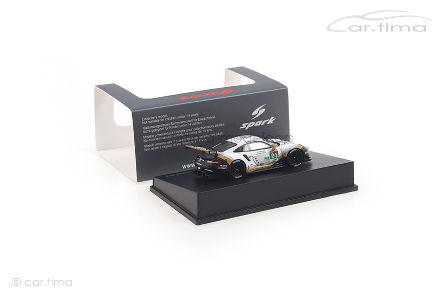 Porsche 911 RSR 24h Le Mans 2019 Bruni/Lietz/Makowiecki Spark 1:87 87S150