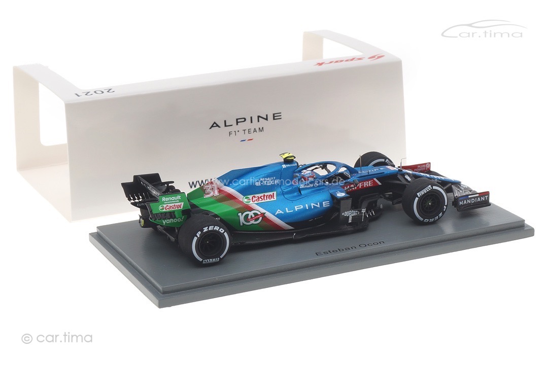 Alpine A521 GP Saudi Arabien 2021 Esteban Ocon Spark 1:43 S7852