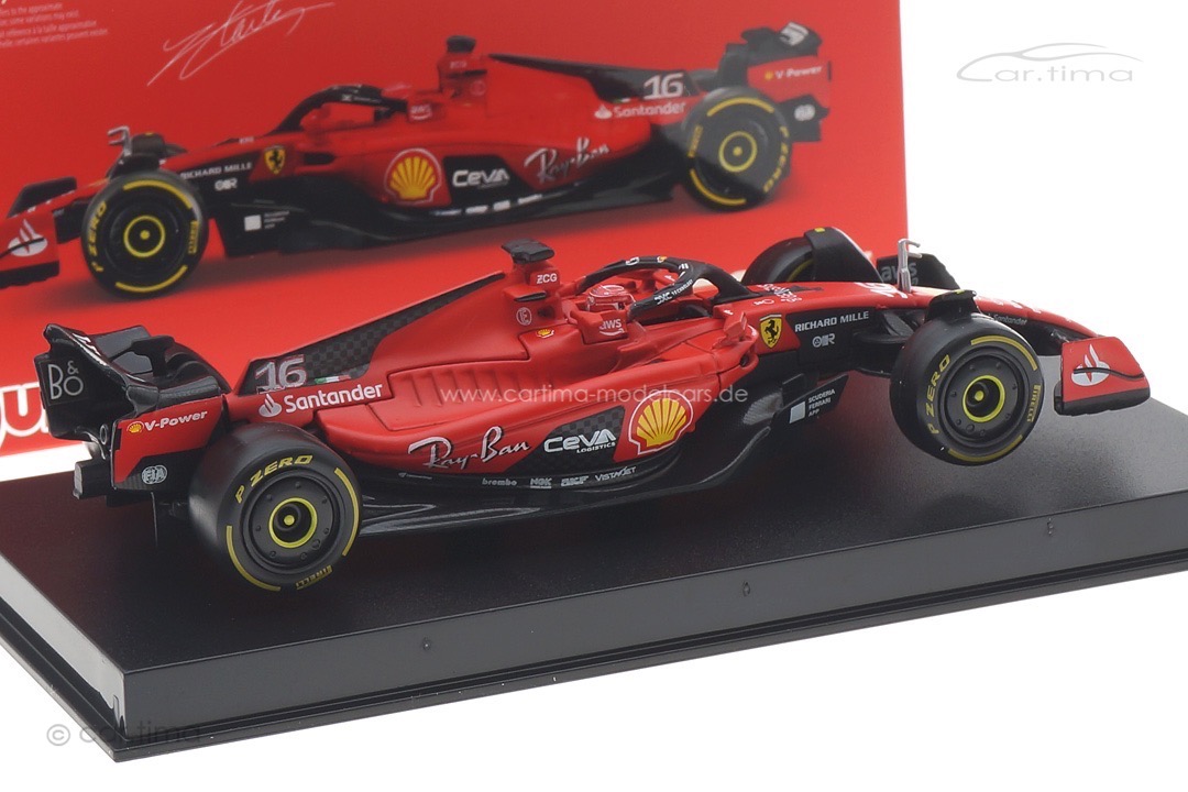 Ferrari SF23 GP 2023 Charles Leclerc Bburago 1:43 18-36835LE