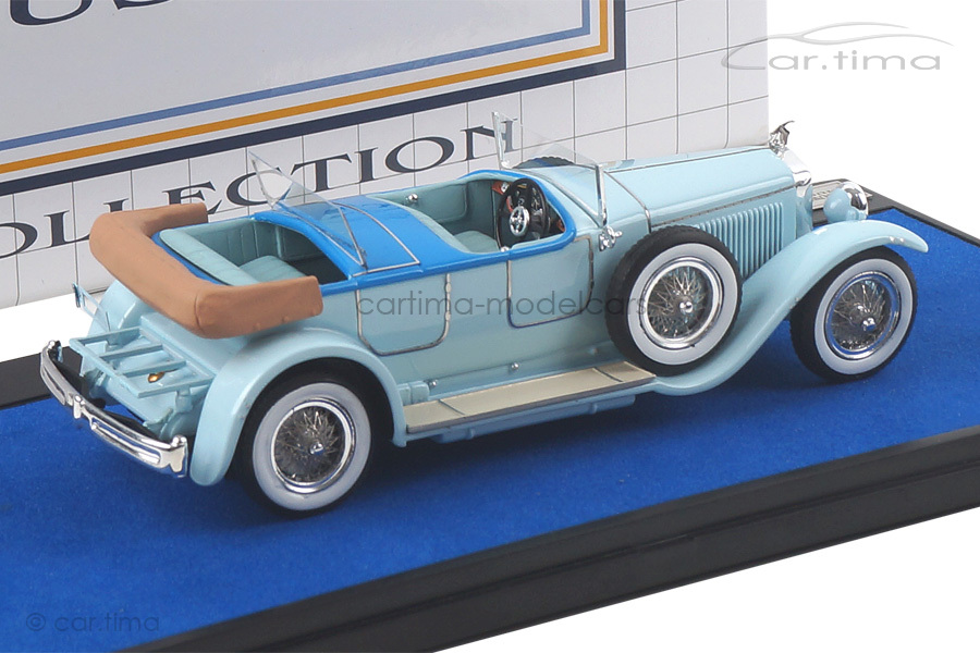 Hispano Suiza H6B Million Guiet Dual-Cowl Phaeton 1924 blau Matrix Scale Models 1:43 MXLM02-0806