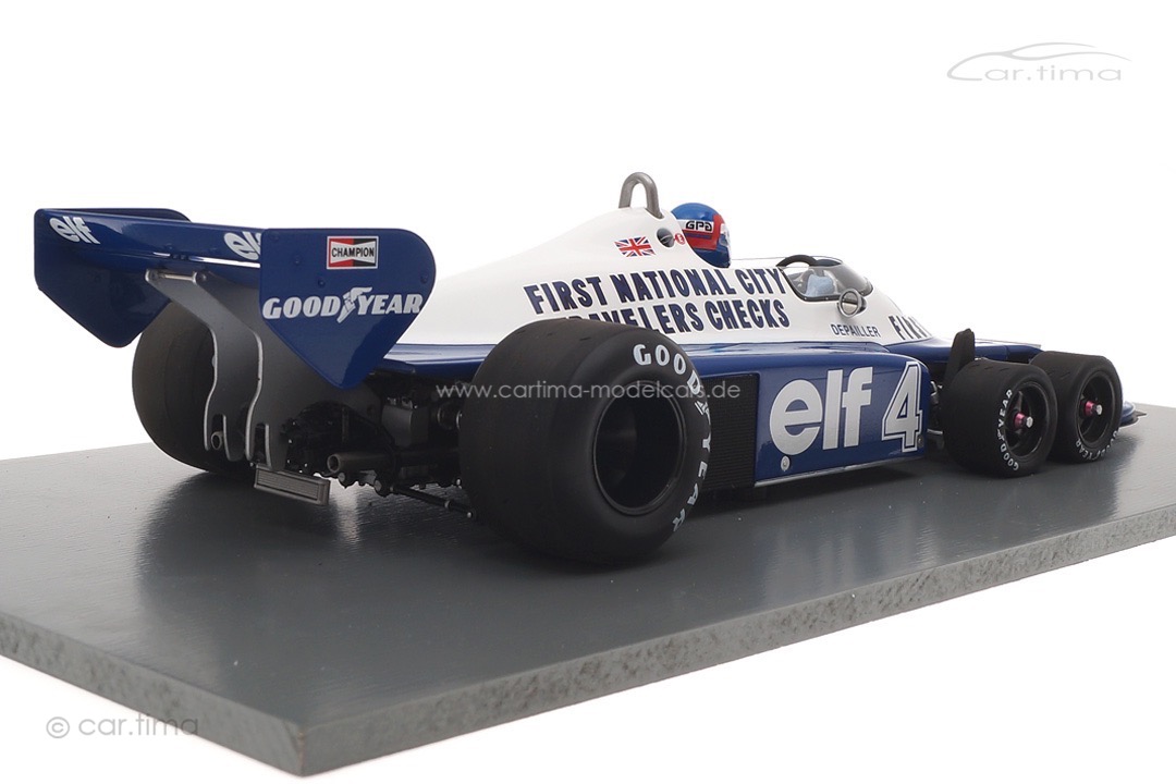 Tyrrell P34 GP Kanada 1977 Patrick Depailler Spark 1:18 18S574