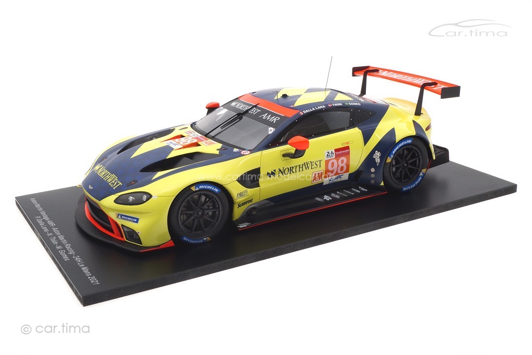 Aston Martin Vantage AMR 24h Le Mans 2021 Dalla Lana/Thiim/Gomes Spark 1:18 18S706