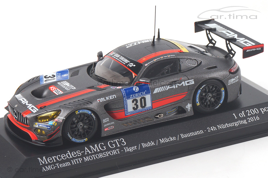 Mercedes-Benz AMG GT3 24h Nürburgring 2016 Minichamps 1:43 437163300