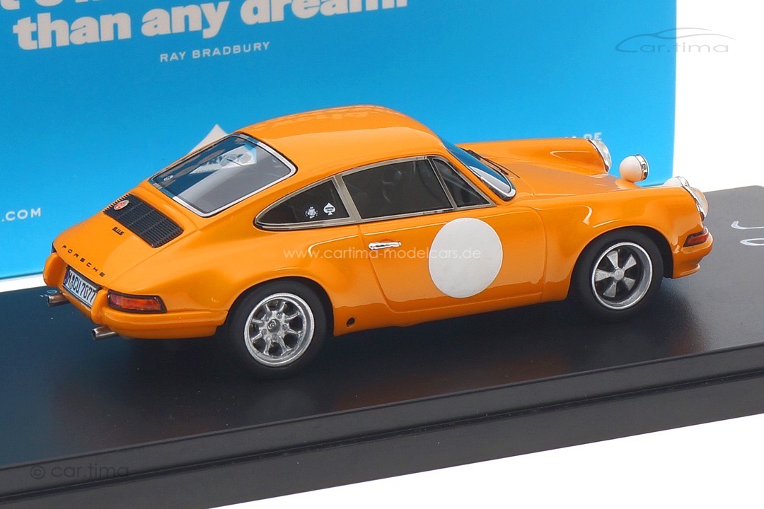 Porsche 911 S Signalorange Curves Magazin "Möhre" Originalsignatur Stefan Bogner car.tima 1:43