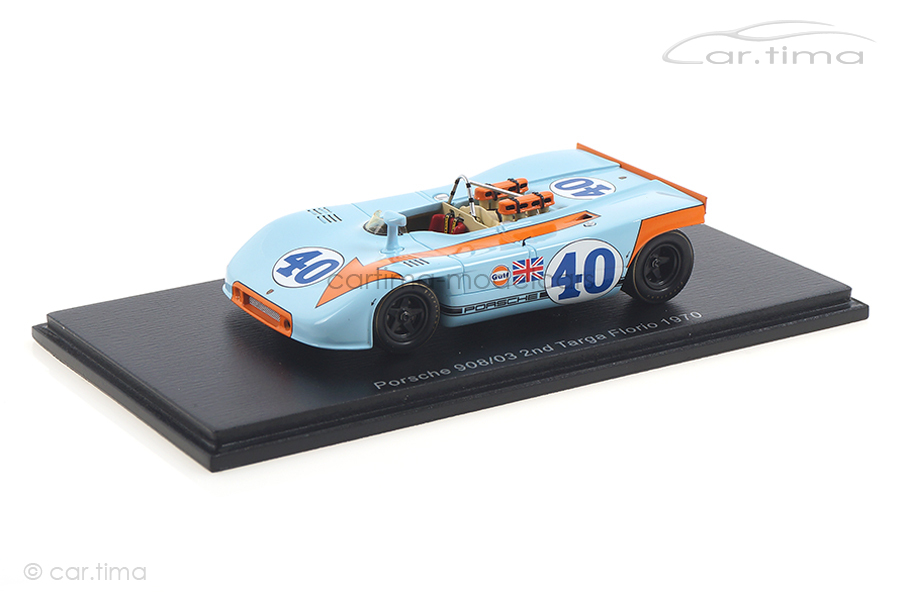 Porsche 908/03 Targa Florio 1970 Rodriguez/Kinnunen Spark 1:43 S4626