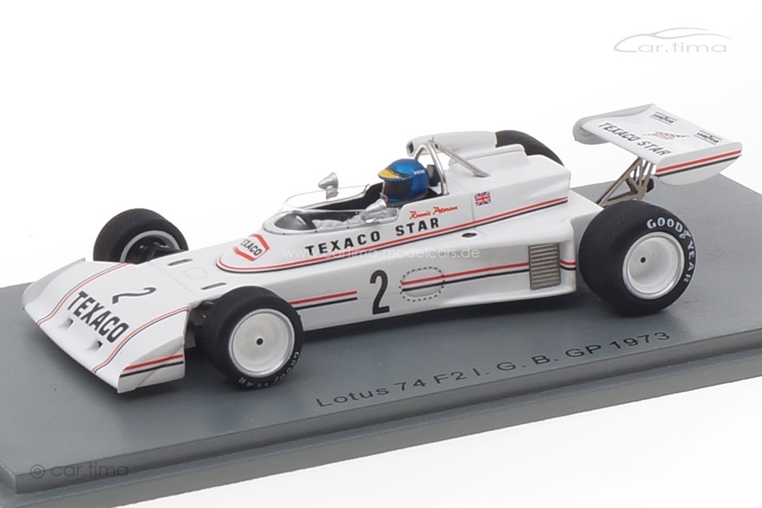 Lotus 74 I.G.B. GP F2 1973 Ronnie Peterson Spark 1:43 S7303