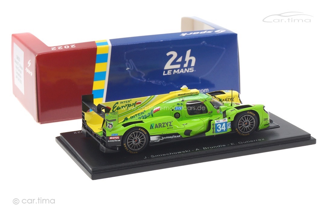 Oreca 07-Gibson 24h Le Mans 2022 Smiechowski/Brundle/Gutierrez Spark 1:43 S8630