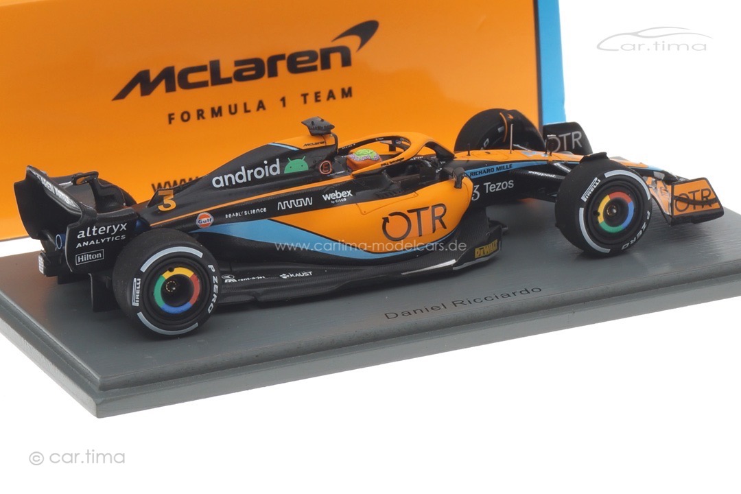 McLaren MCL36 GP Australien 2022 Daniel Ricciardo Spark 1:43 S8528