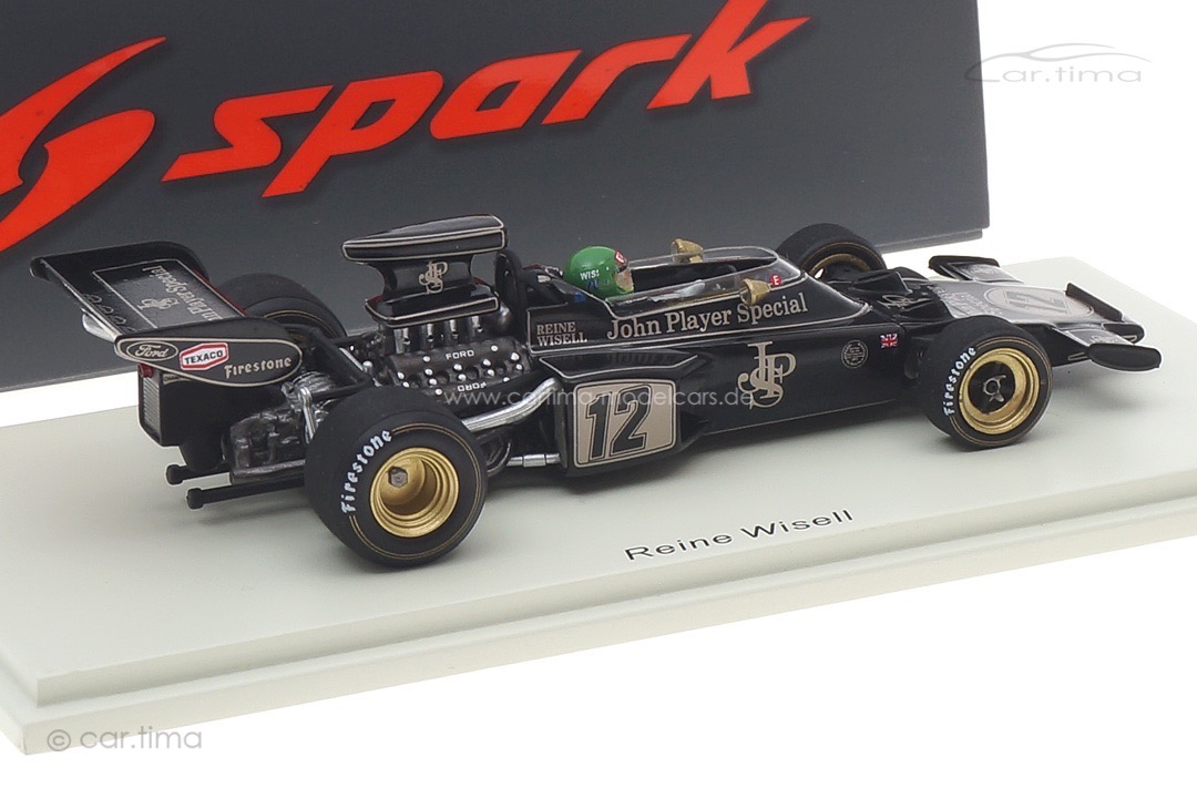 Lotus 72D GP USA 1972 Reine Wisell Spark 1:43 S7295