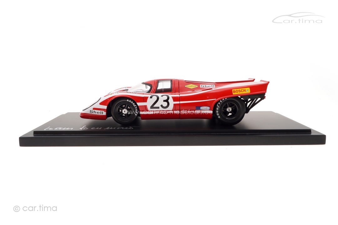 Porsche 917K Winner 24h Le Mans 1970 Originalsignatur Hans Herrmann Norev 1:18 187586-SIG