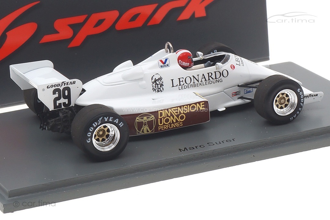 Arrows A6 GP Deutschland 1983 Marc Surer Spark 1:43 S5792