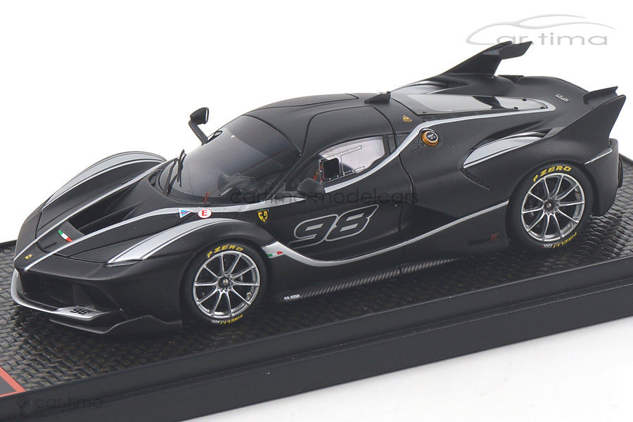 Ferrari FXXK #98 schwarz matt BBR 1:43 BBRC186D