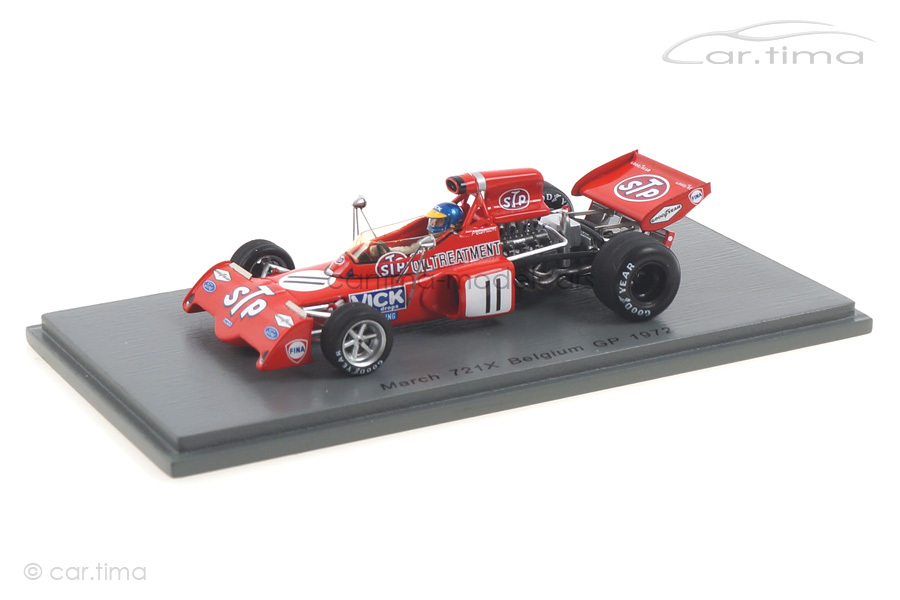 March 721X GP Belgien 1972 Ronnie Peterson Spark 1:43 S7164