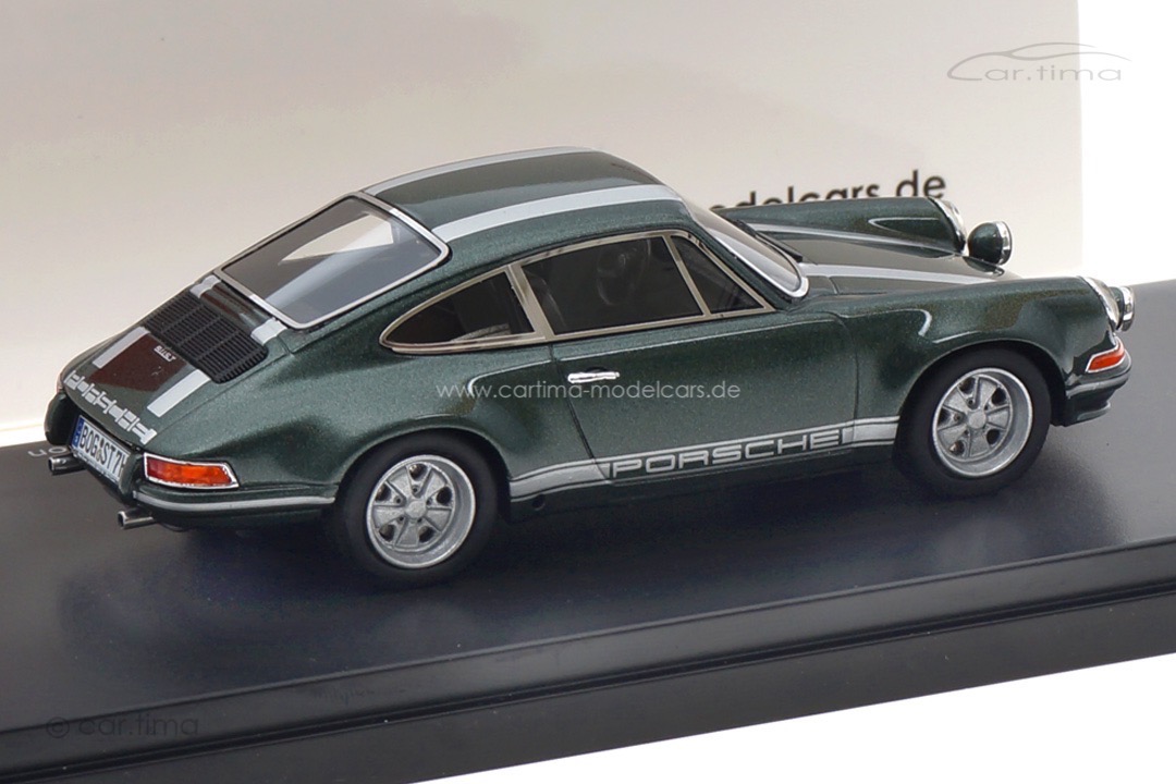 Porsche 911 ST Oakgrün Walter Röhrl Charity Collection Originalsignatur Walter Röhrl car.tima 1:43