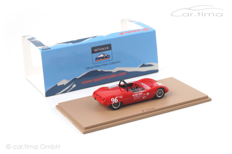 Lotus 23 Pikes Peak 1964 Bobby Unser Spark 1:43 PP003