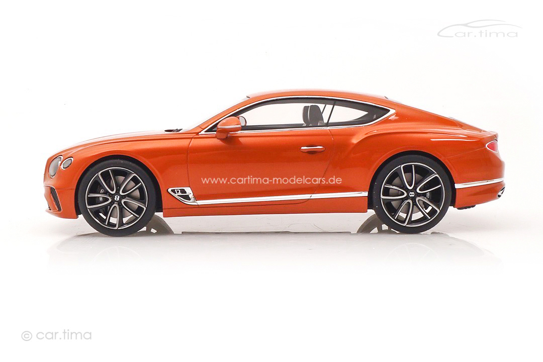 Bentley New Continental GT Orange Flame TopSpeed 1:18 TS0222