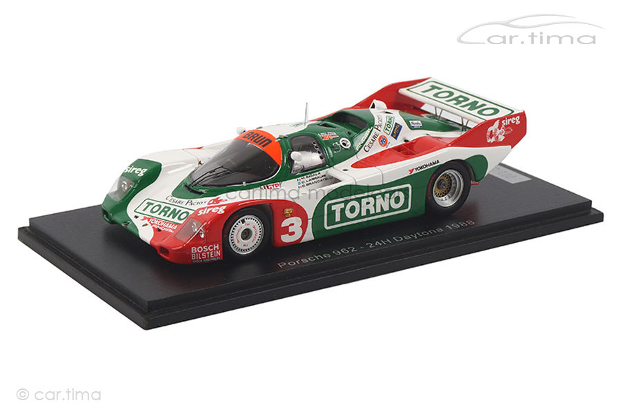 Porsche 962 24h Daytona 1988 Brancatelli/Larrauri/Sigala Spark 1:43 CA04319007