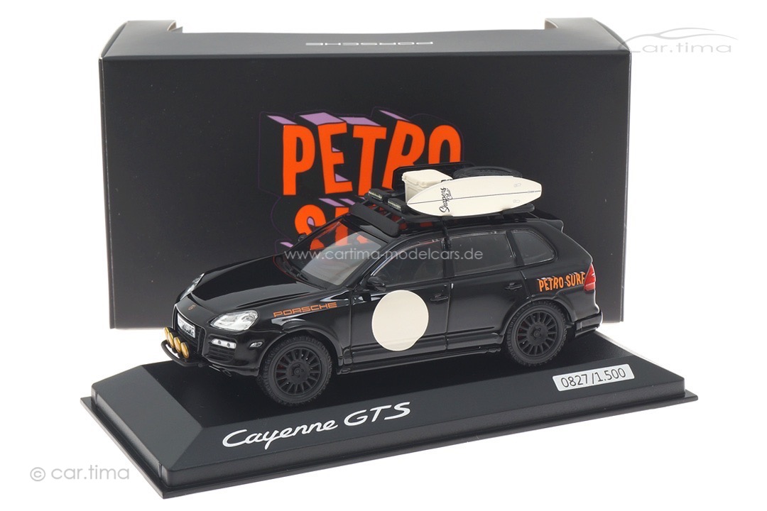 Porsche Cayenne (E1) GTS Petro Surf Sylt Schwarz Minichamps 1:43 WAP0200370SPSU