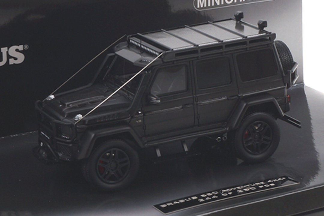 Brabus 550 Adventure 4X4² 2017 schwarz matt Minichamps 1:43 437037164