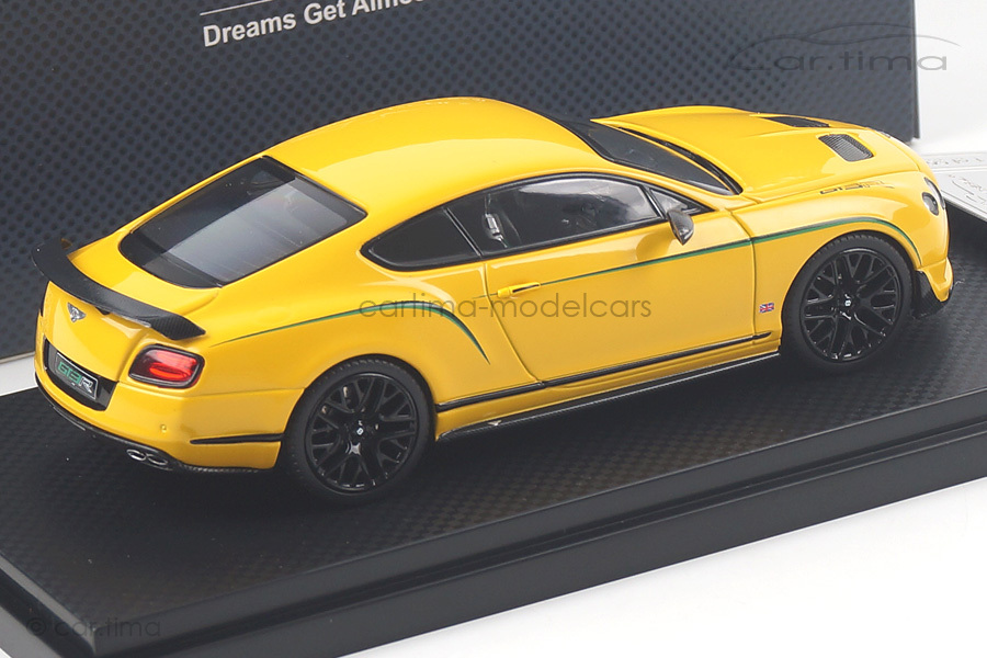 Bentley GT3-R Monaco yellow Exclusive China Almost Real 1:43 430404