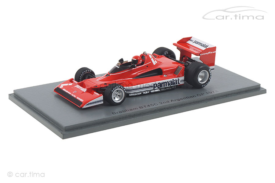 Brabham BT45C GP Argentinien 1978 Niki Lauda Spark 1:43 S7111