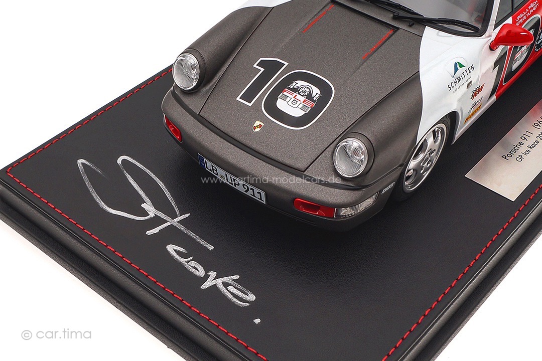 Porsche 911 (964) Carrera RS GP Ice Race Originalsignatur Stephen Murkett car.tima 1:18