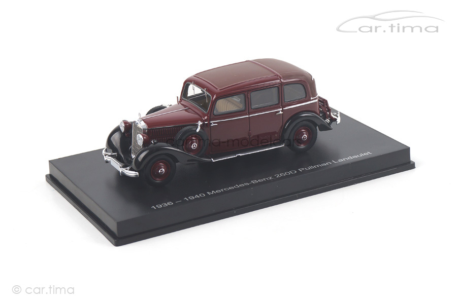 Mercedes-Benz 260D Pullman Landaulet 1936 dunkelrot Esval Models 1:43 EMGEMB43001C