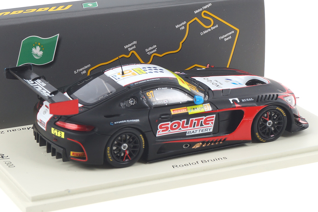 Mercedes-AMG GT3 Macau 2019 Roelof Bruins Spark 1:43 SA219