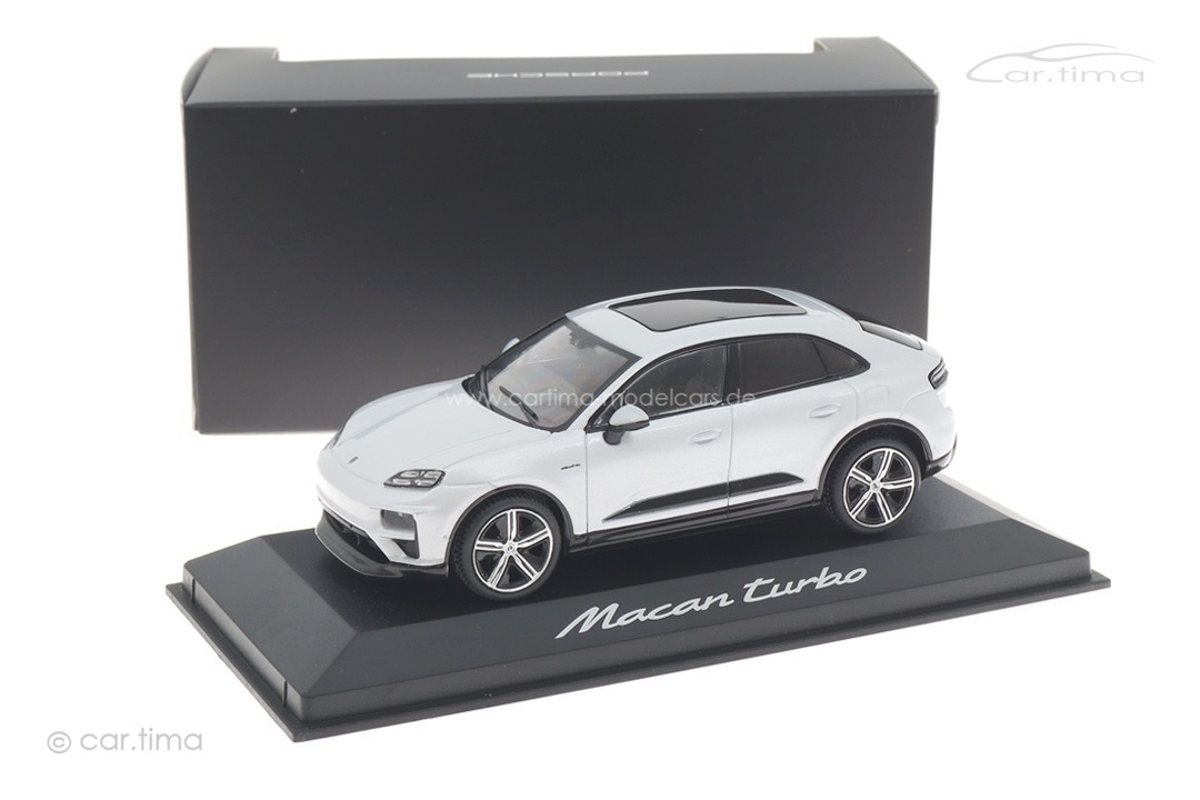 Porsche Macan Turbo (H2) Eisgraumet. Solido 1:43 WAP0200700RMAT