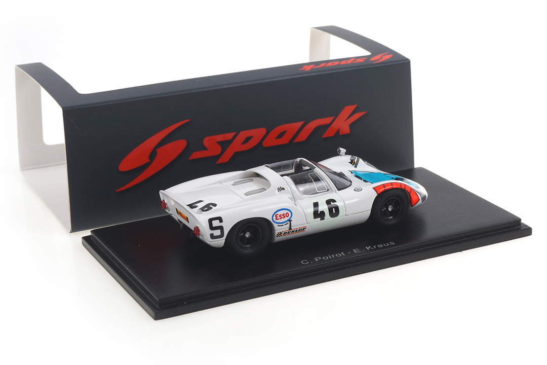 Porsche 910 24h Le Mans 1970 Kraus/Poirot Spark 1:43 S3470