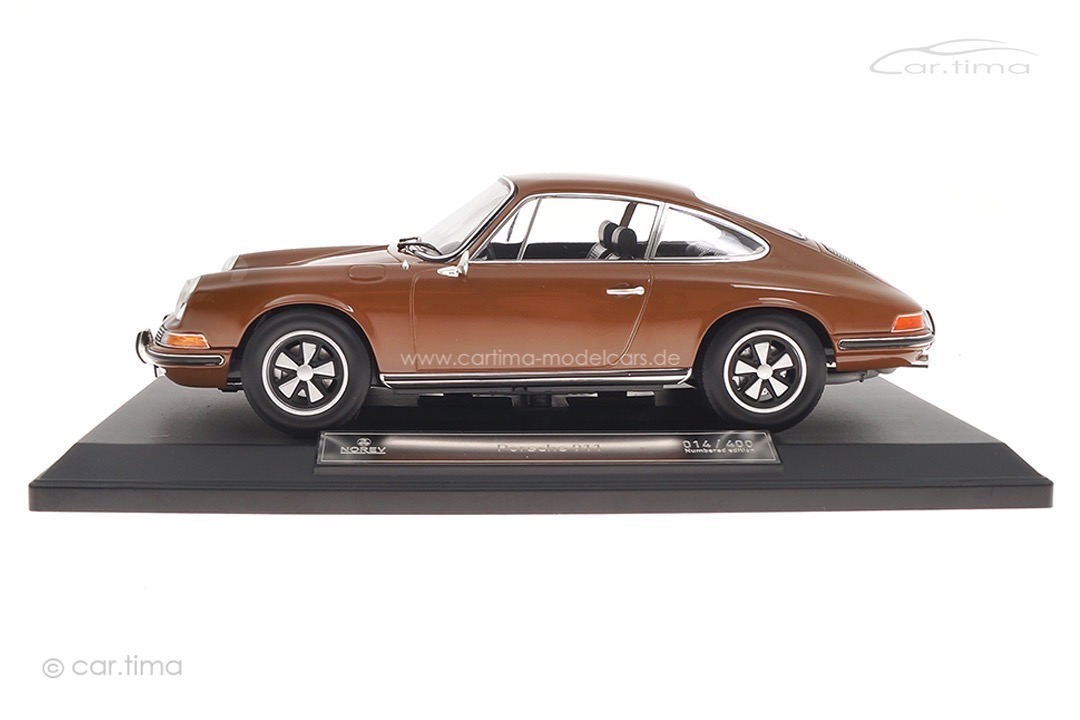 Porsche 911 T 1969 Sepiabraun Norev 1:18 187648