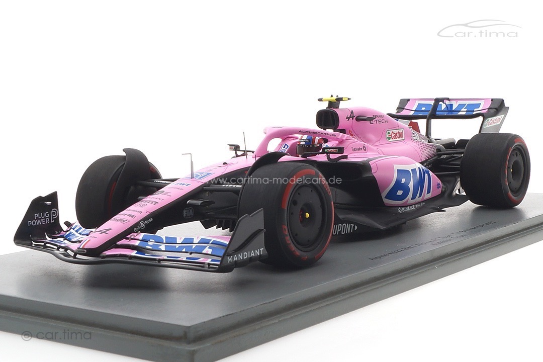 Alpine A522 GP Bahrain 2022 Esteban Ocon Spark 1:18 18S753