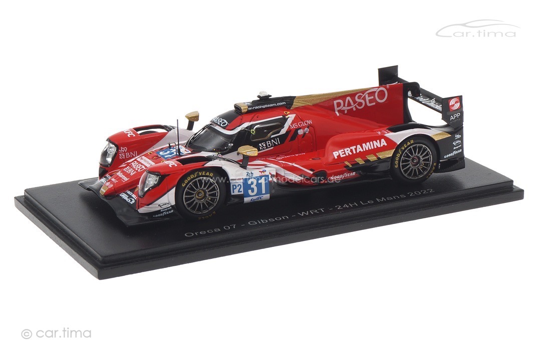 Oreca 07-Gibson 24h Le Mans 2022 Gelael/Frijns/Rast Spark 1:43 S8628