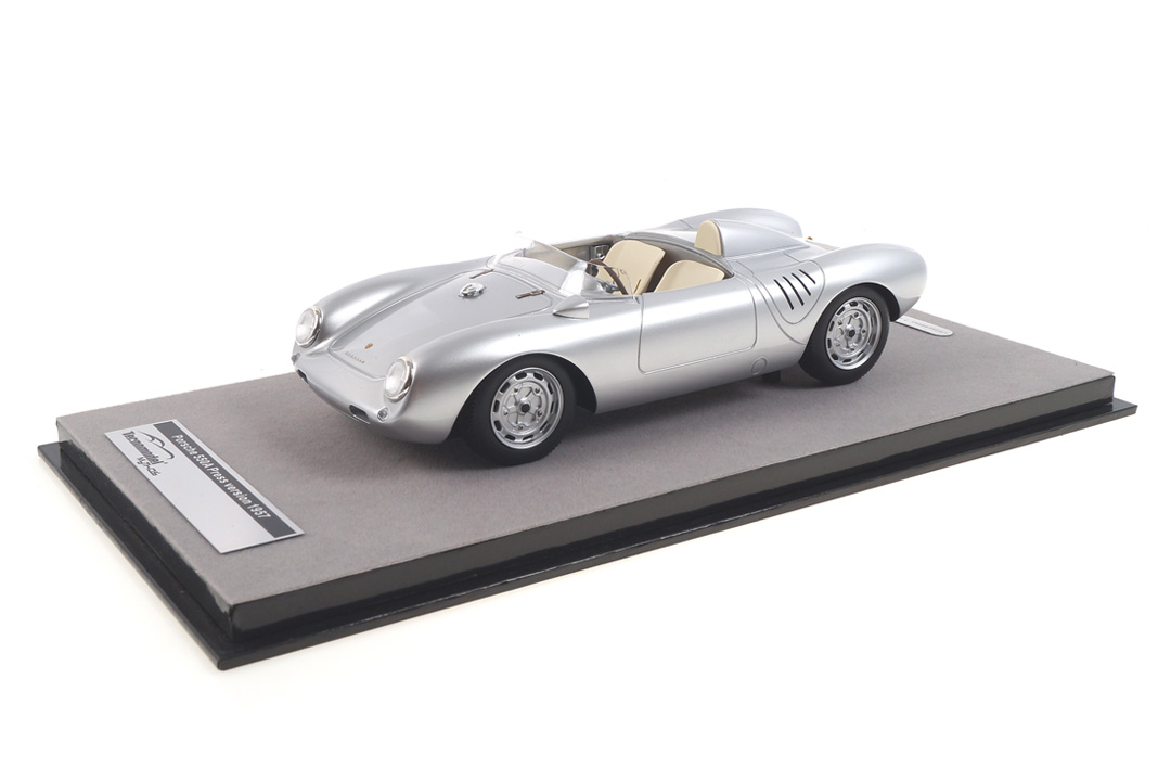 Porsche 550A RS silber Tecnomodel 1:18 TM18-141D