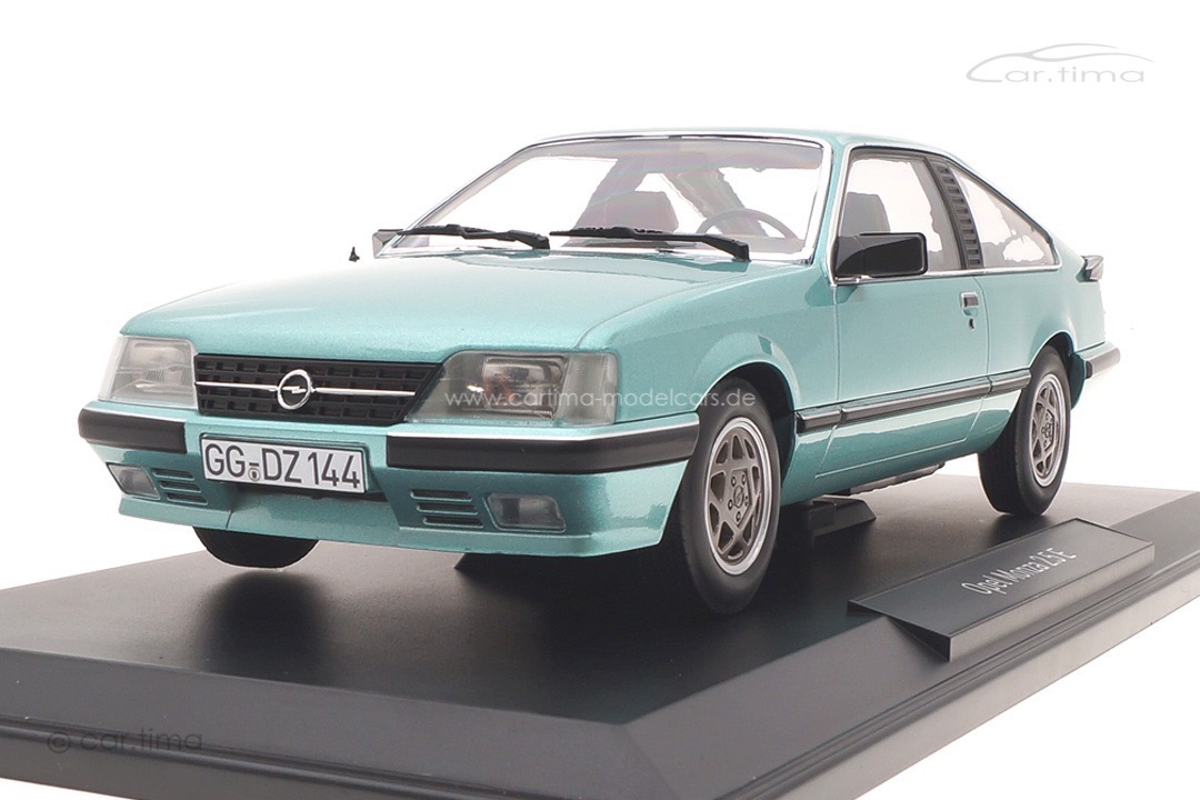 Opel Monza 2.5 E Beryll green met. Norev 1:18 183643