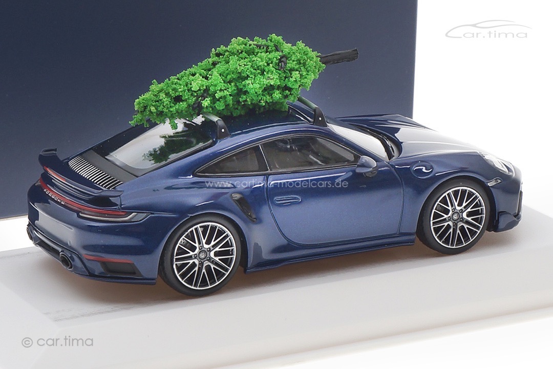 Porsche 911 (992) Turbo S Enzianblaumet. X-Mas 1:43 WAP0201640SXMAS