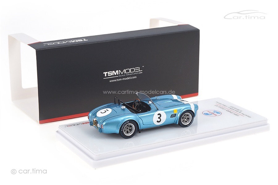 Shelby Cobra 500 km Spa 1964 Bondurant TSM 1:43 TSM430349