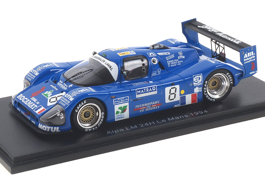 Alpa LM 24h Le Mans 1994 Bourdais/Couvreur/Minassian Spark 1:43 S4085