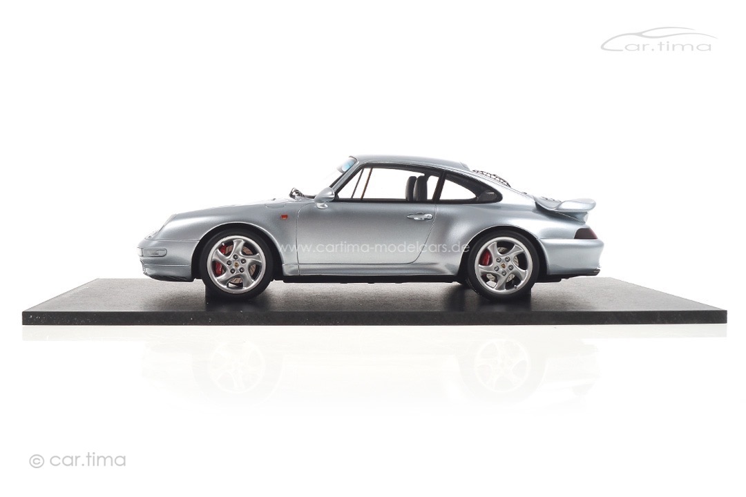 Porsche 911 (993) Turbo silber Spark 1:18 18S468