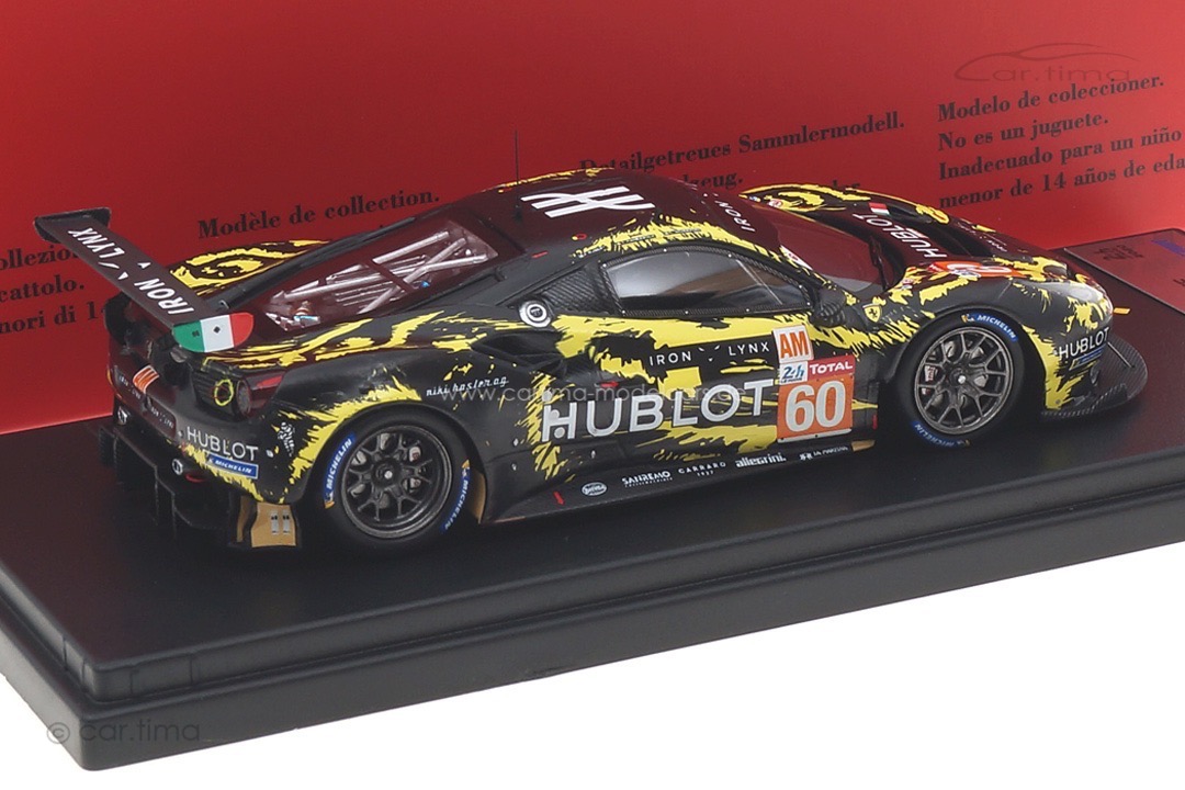 Ferrari 488 GTE Evo 24h Le Mans 2020 Pianezzola/Ruberti/Schiavoni Looksmart 1:43 LSLM112