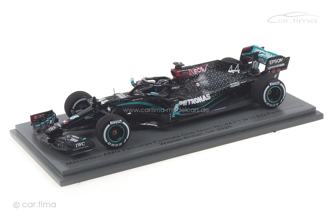 Mercedes-AMG F1 W11 Winner GP Silverstone 2020 Lewis Hamilton Spark 1:43 S6477