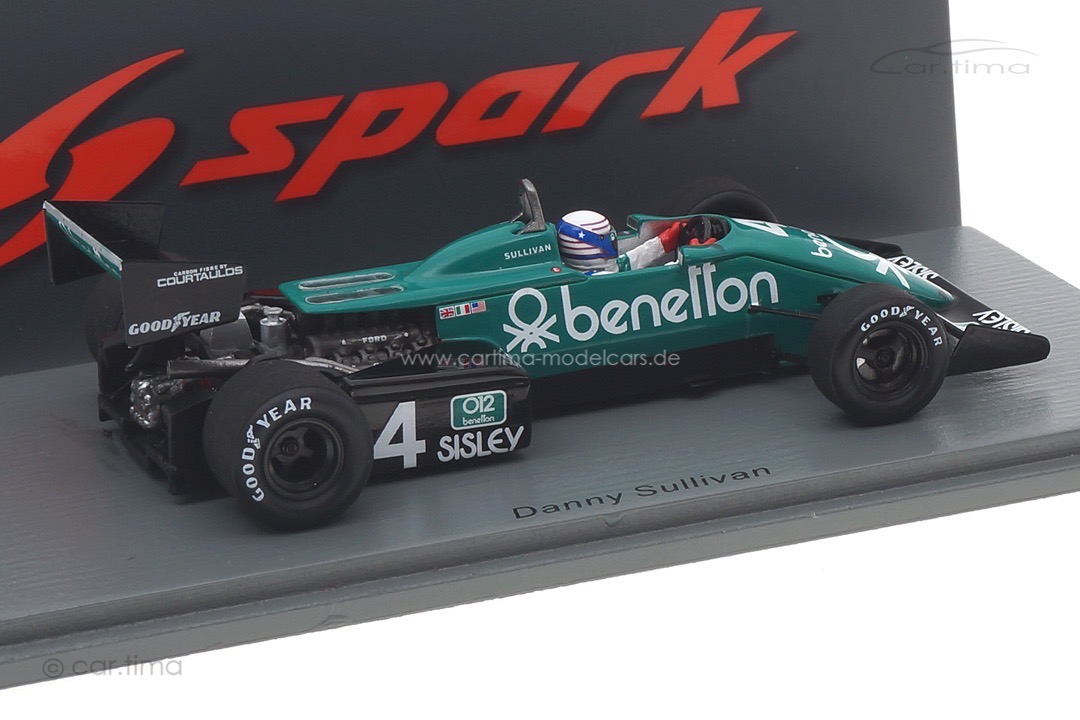 Tyrrell 011 GP Monaco 1983 Danny Sullivan Spark 1:43 S7285