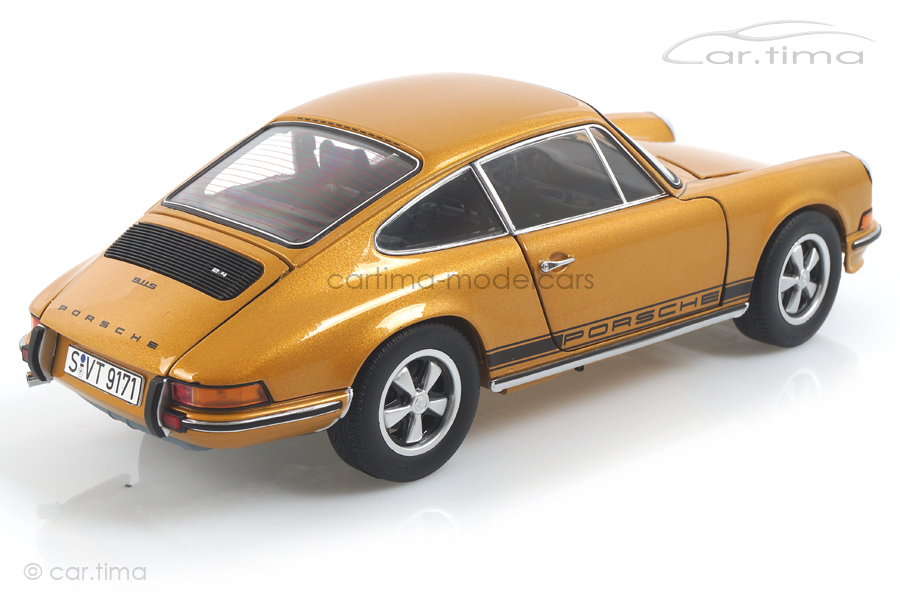 Porsche 911 S gold Schuco 1:18 450036100