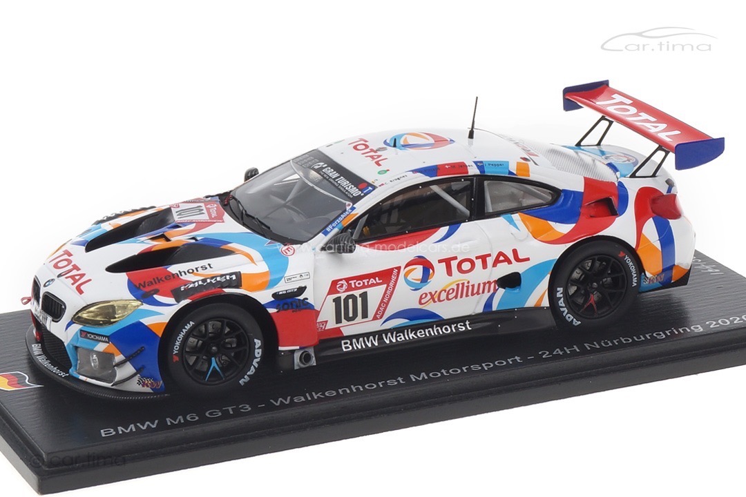 BMW M6 GT3 24h Nürburgring 2020 Krognes/Jensen/Pepper/Pittard Spark 1:43 SG691