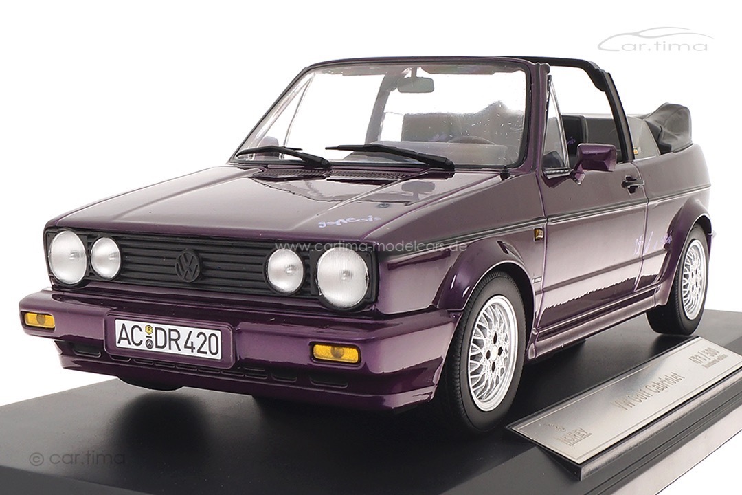 VW Golf 1 Cabriolet Genesis Violett met. Norev 1:18 188567